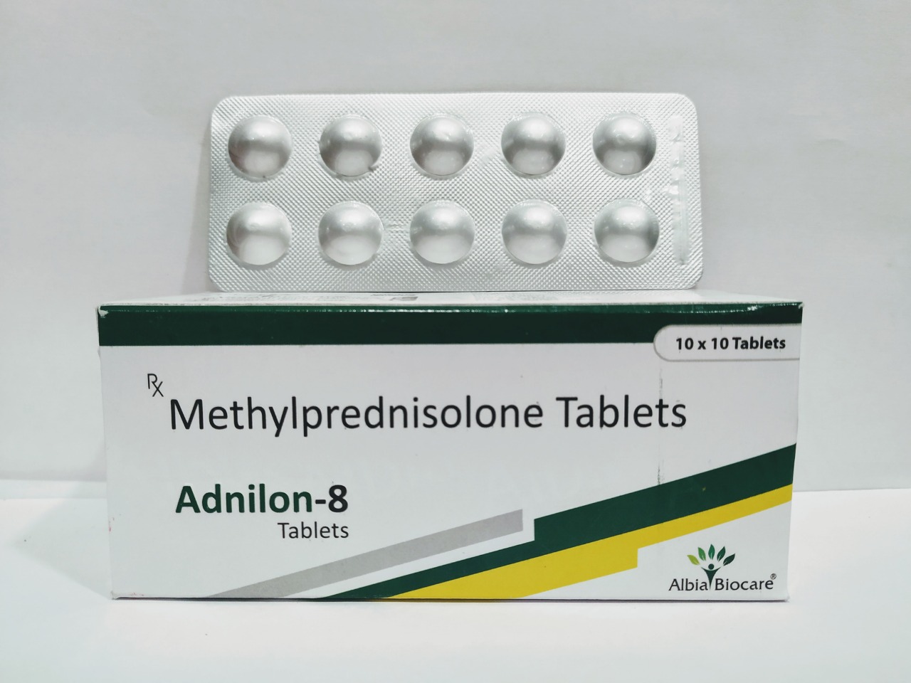ADNILON-8 TAB. | Methylprednisolon 8mg Tab (Alu-Alu)